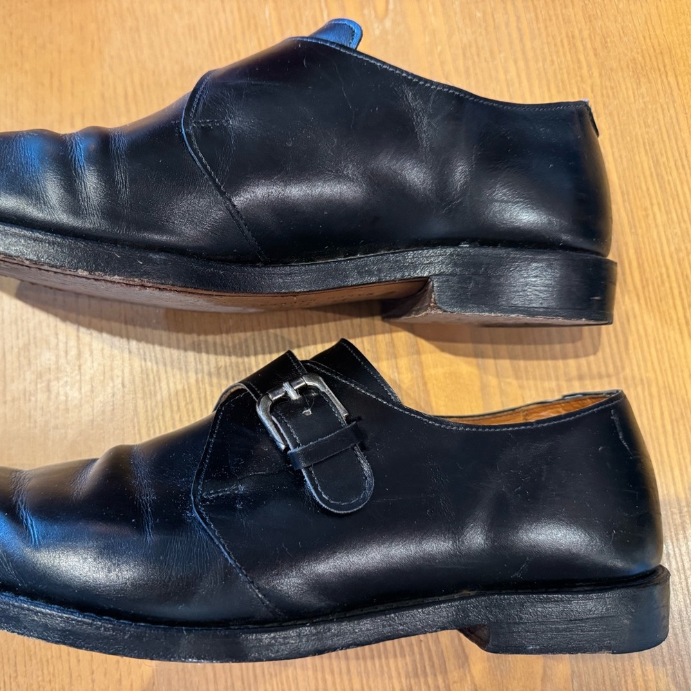 Polo Ralph Lauren Monk Strap Dress Shoes Men’s 12 Bench-made - Picture 5 of 8
